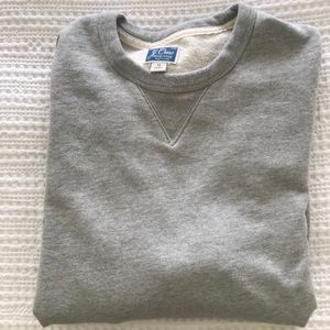 J Crew Men’s Gray Crewneck Sweatshirt
